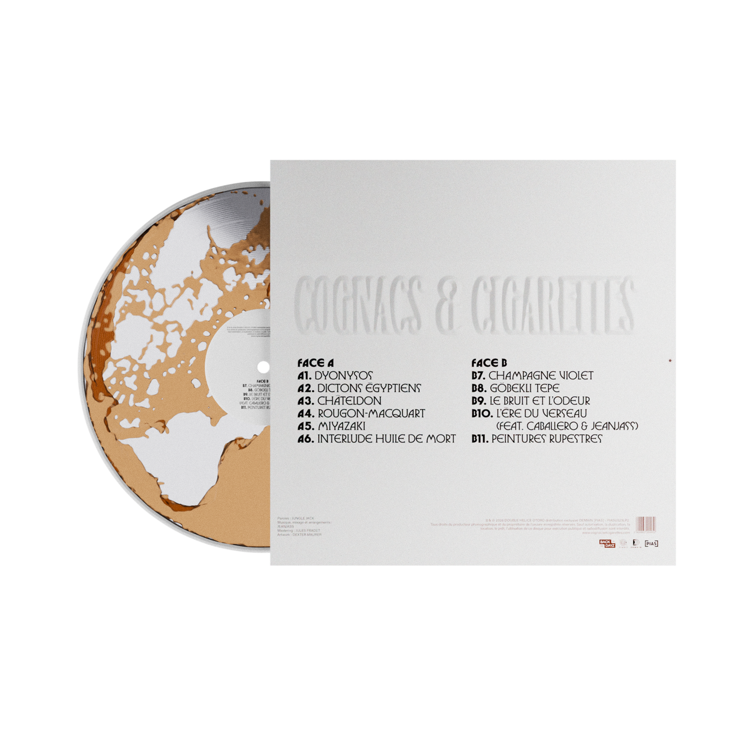 Vinyle cognacs & cigarettes Liquid edition  Cognacs & Cigarettes